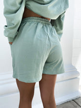 Load image into Gallery viewer, High Waisted Everyday/Sport Unisex Shorts - Matcha Mint JOY Underwear