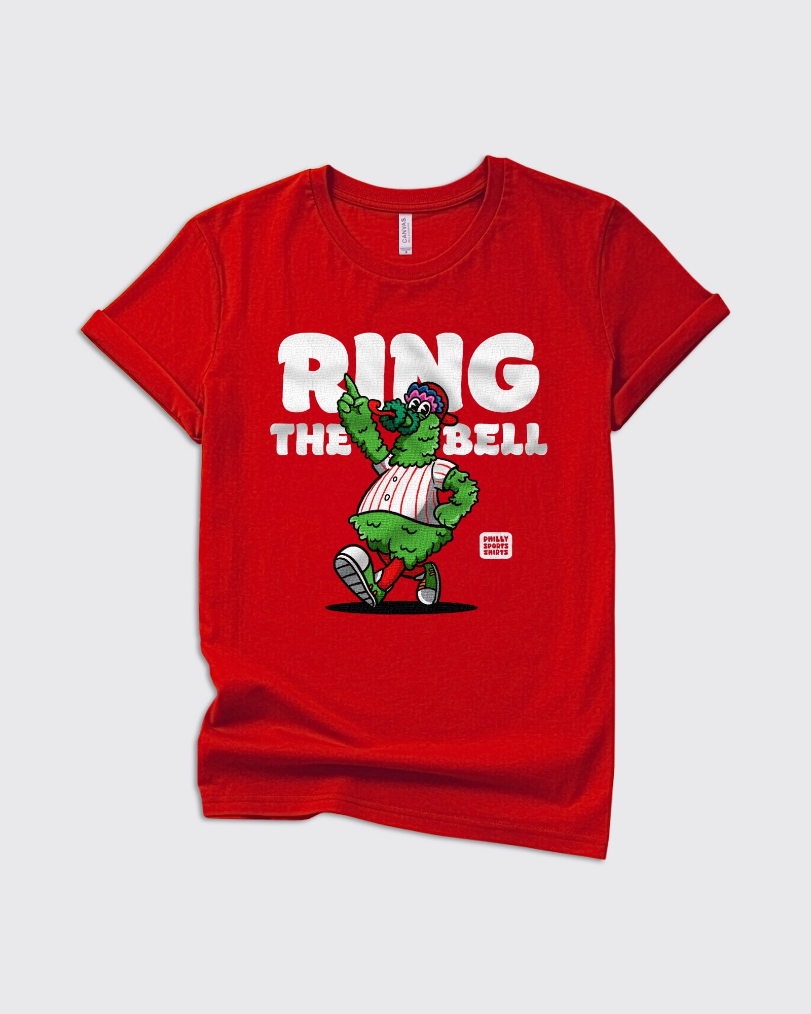 Philly Sports Shirts Ring The Bell Shirt Red / Medium