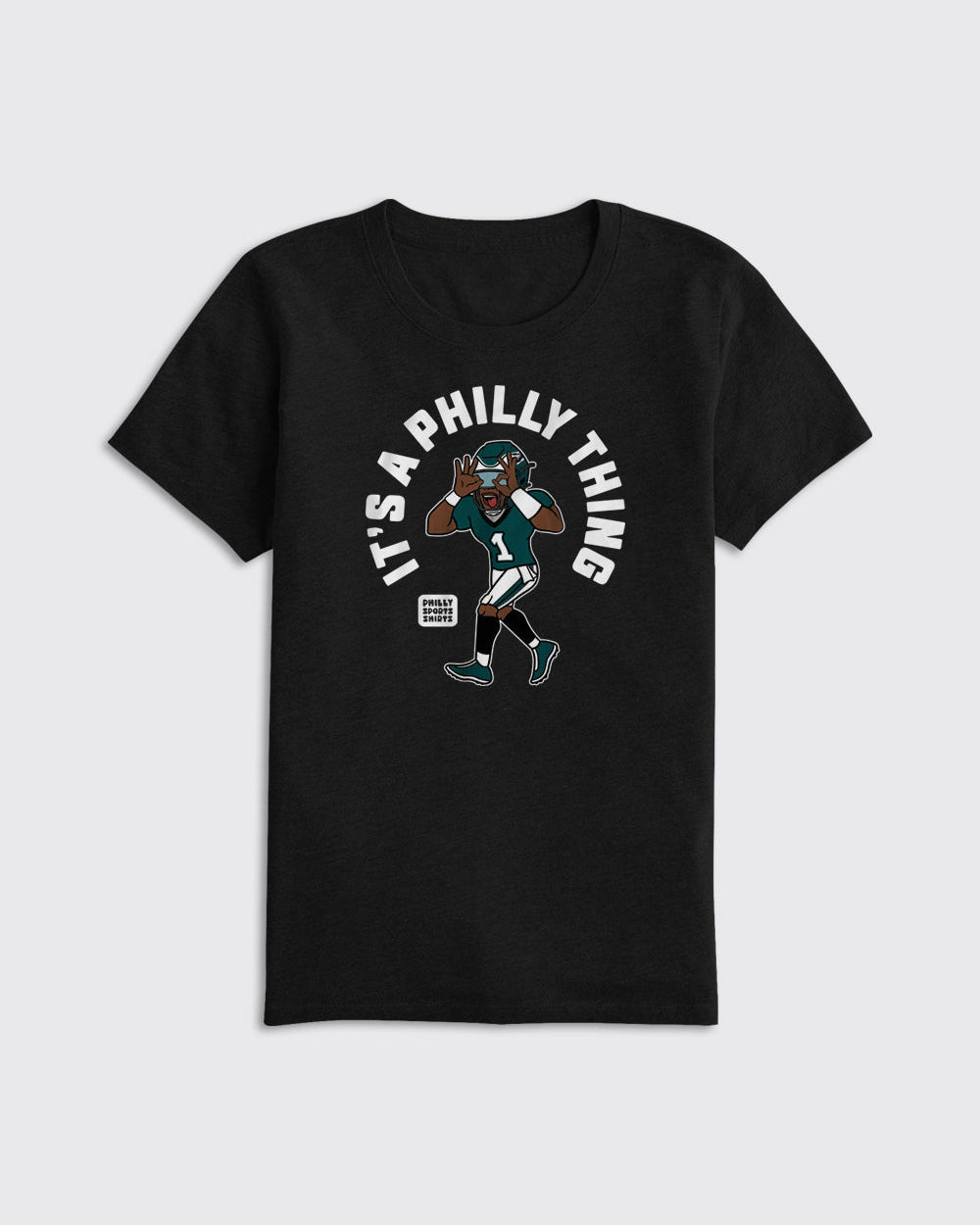 Philly Sports Shirts Eagles Slim Reaper Shirt S / Black