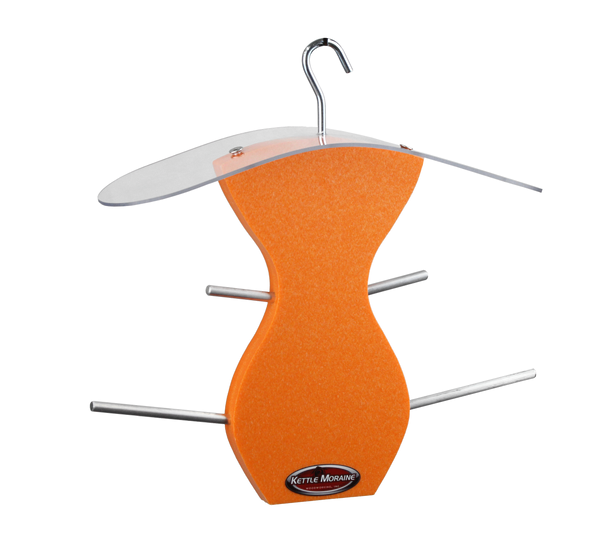 Recycled Curved Oriole Fruit Feeder – Kettle Moraine 