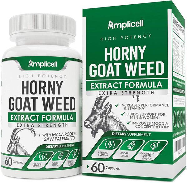 Horny Goat Weed 60 Capsules Amplicell 8452