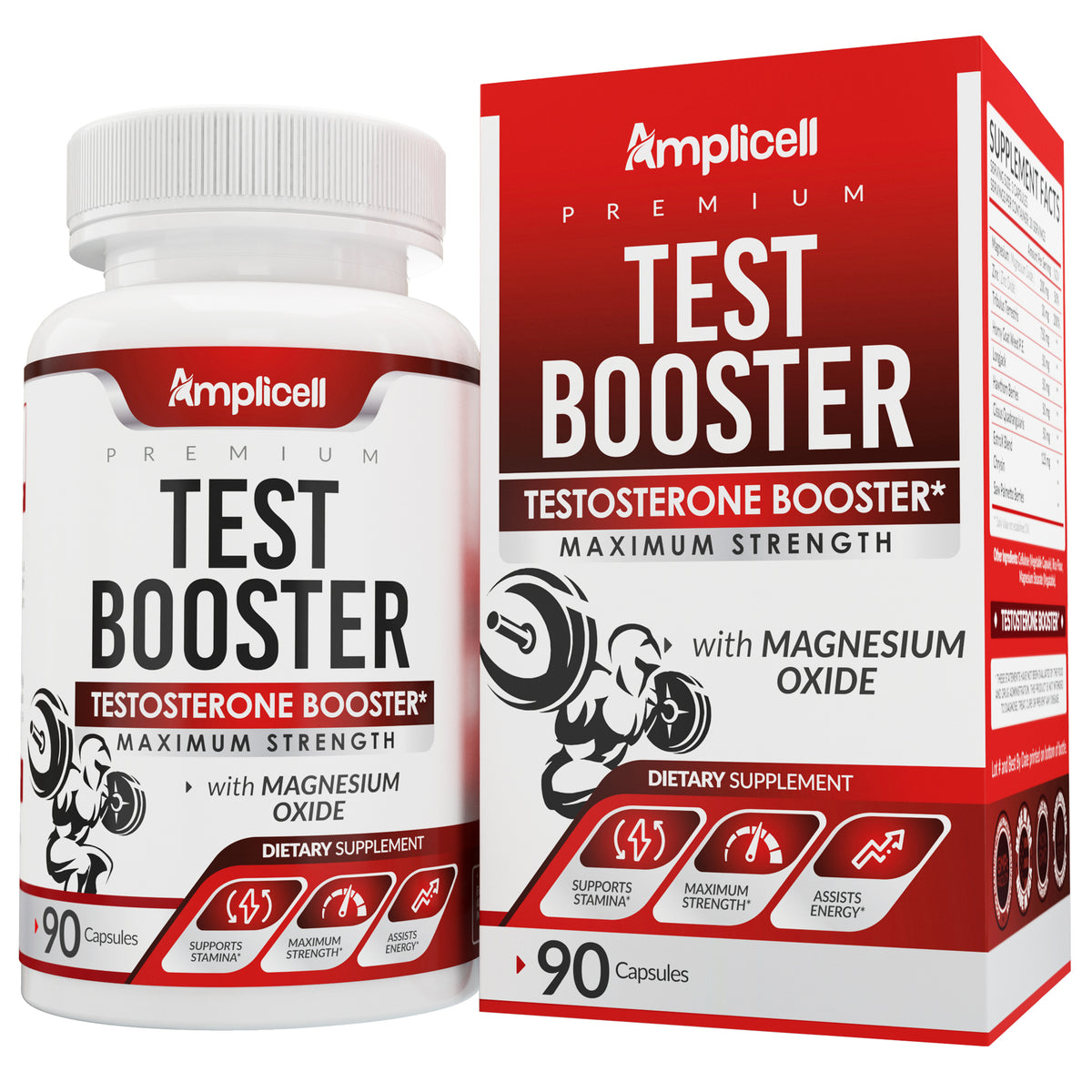 Amplicell Max Strength Test Booster Amplicell