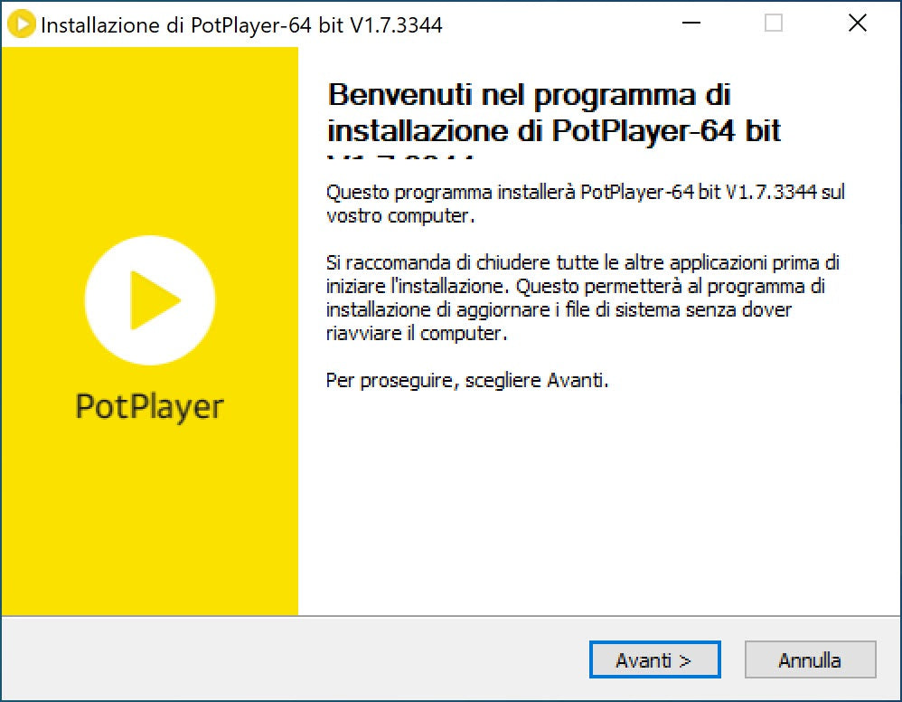 potplayer windows 10