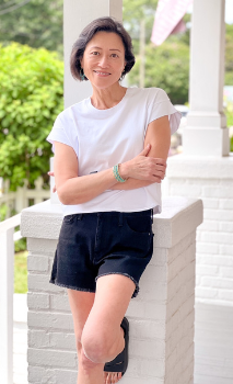Just Black Denim Shorts Ethical Boutique Sustainable Clothing Made in the USA Raleigh North Carolina Casual Comfy Womens Boutique