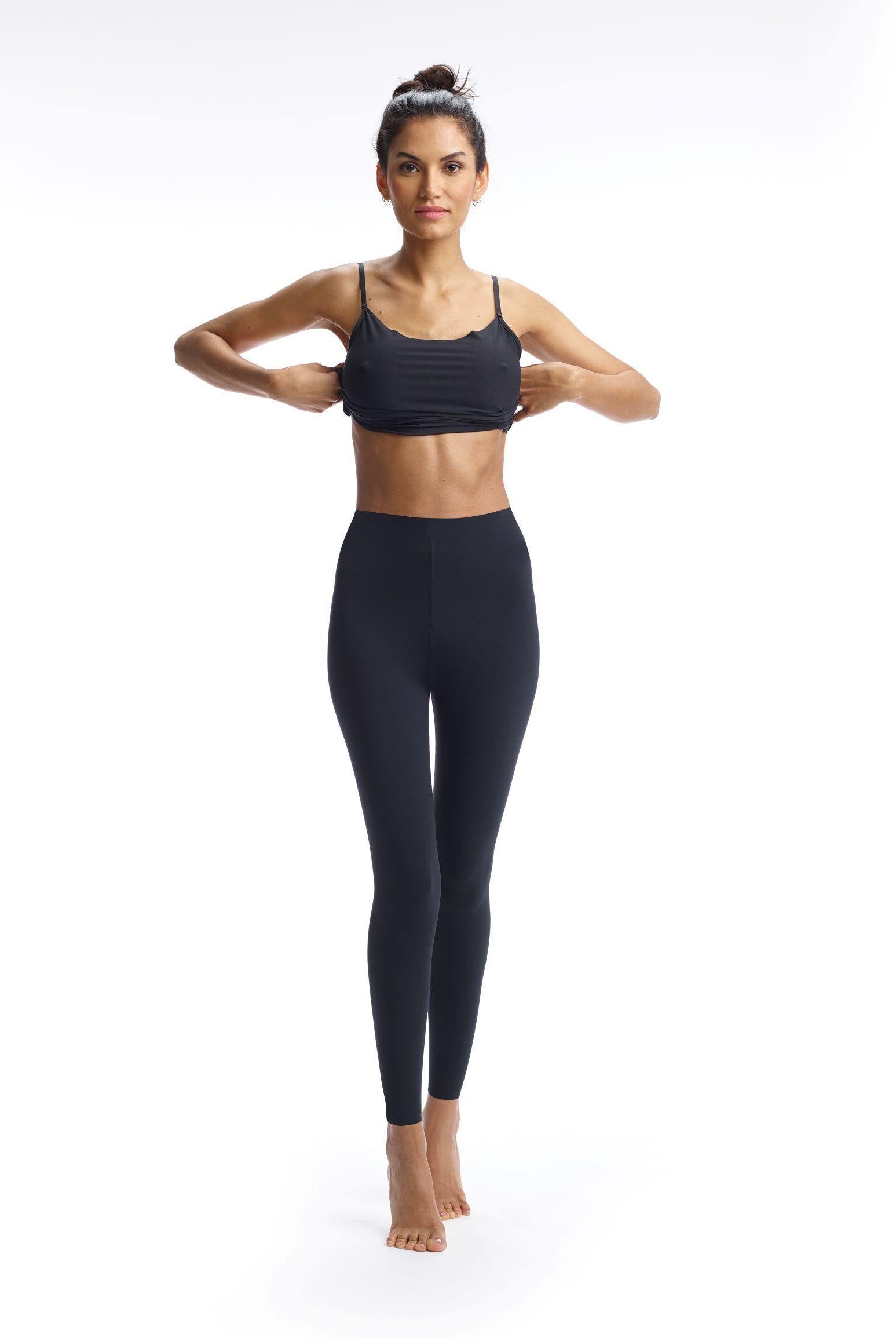 Commando Neoprene Flare Legging Black NEO203 - Free Shipping at Largo Drive