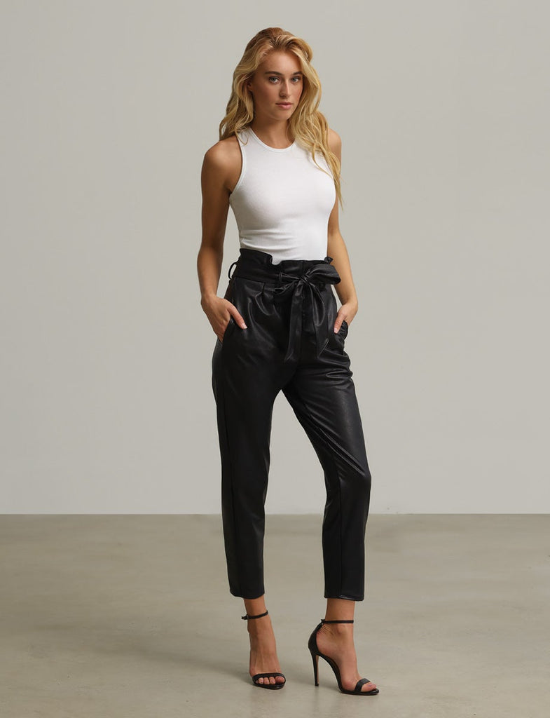 Commando Faux Leather Joggers | ROSE & LEE CO. – Rose & Lee Co