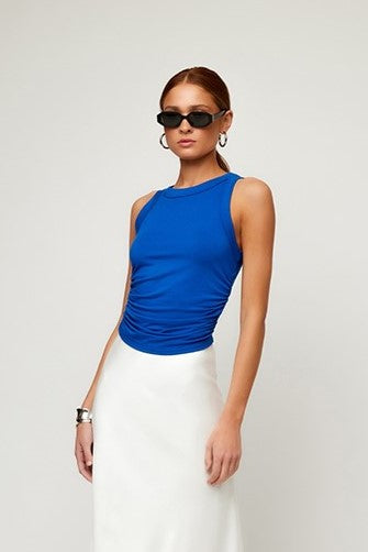 fifteen twenty side shirred tank