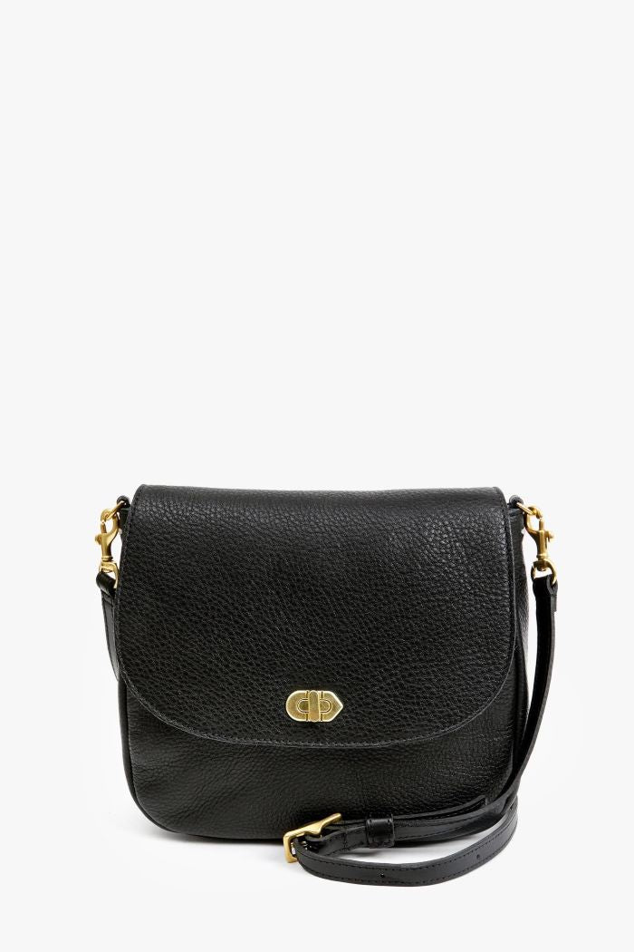 Clare V. Foldover Clutch with Tabs - Suede/Nappa Patchwork