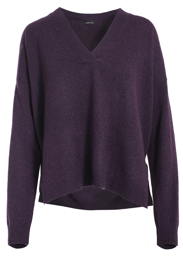 minnie rose cashmere v-neck