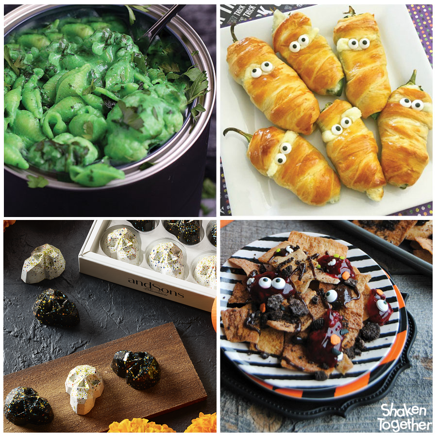2022 Adult Halloween party ideas including spooky party food