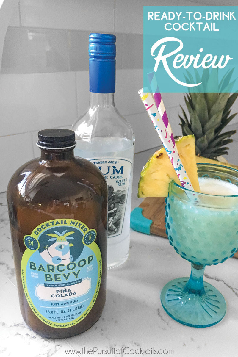 Barcoop Bevy pina colada cocktail mix reviewed by The Pursuit of Cocktails