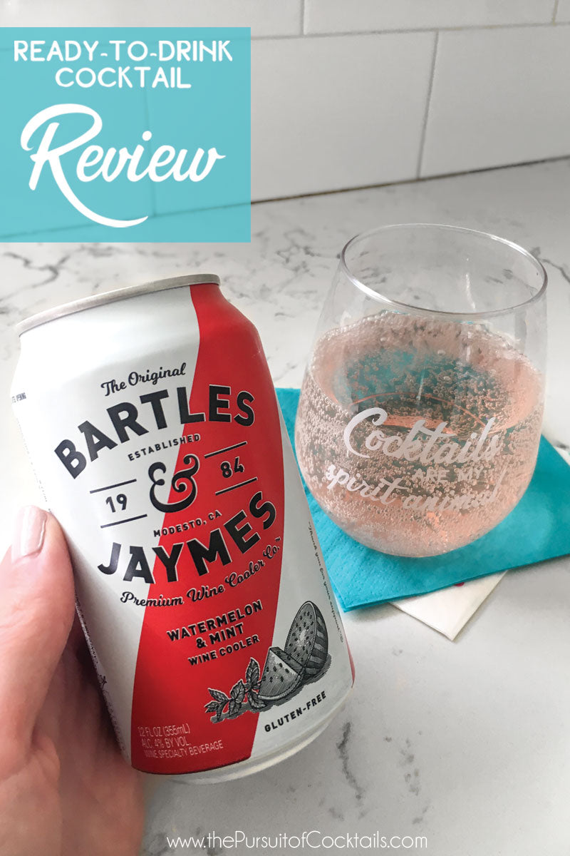 Bartles & Jaymes Watermelon & Mint wine cooler review