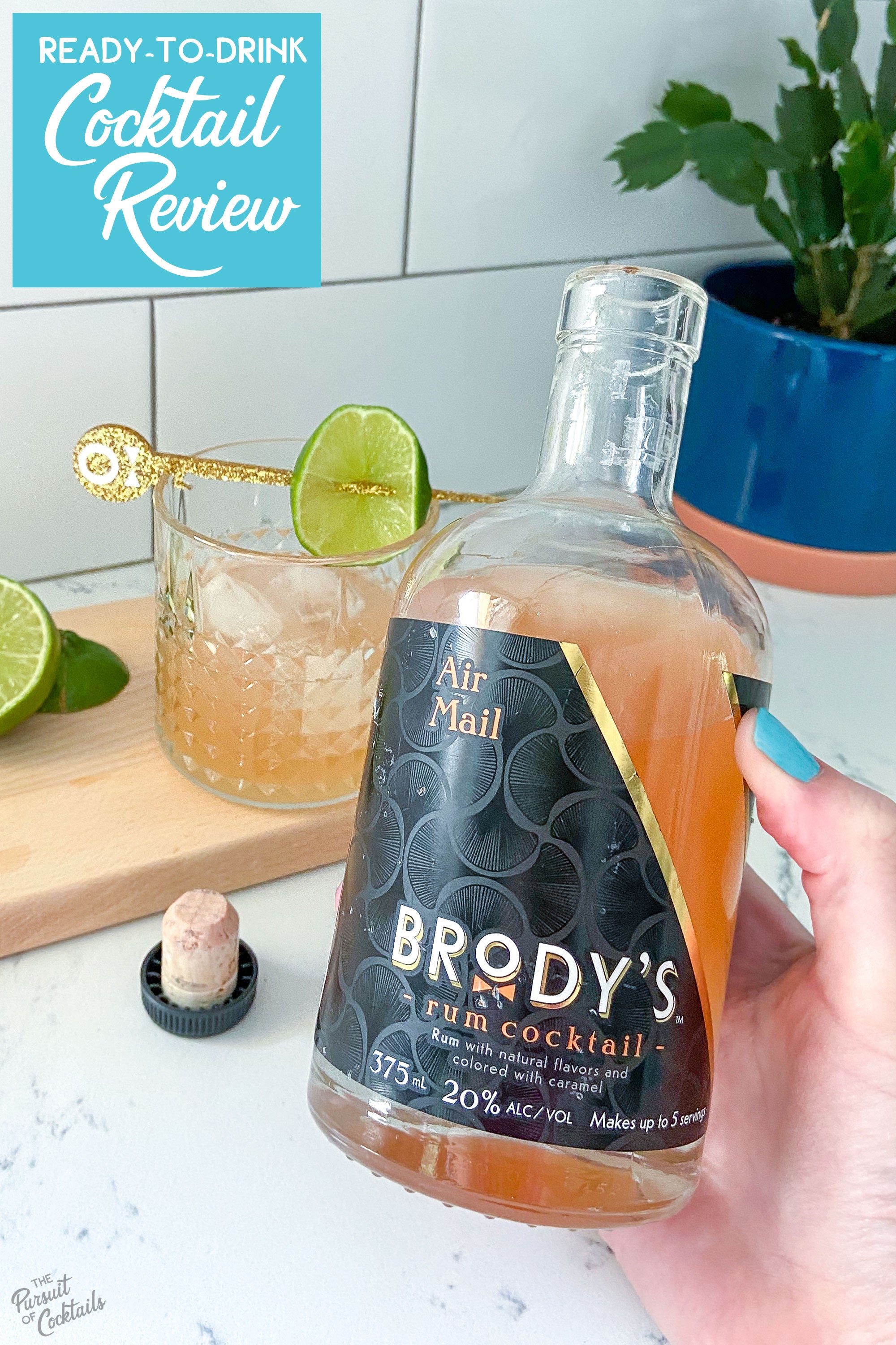 Brody's ready-to-drink cocktails reviewed by The Pursuit of Cocktails