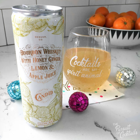 Candid Cocktail review canned cocktail whiskey drink