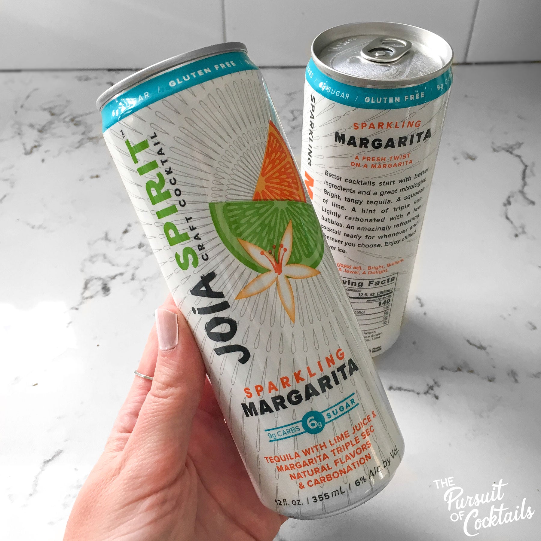 Joia Spirit sparkling margarita canned cocktail review
