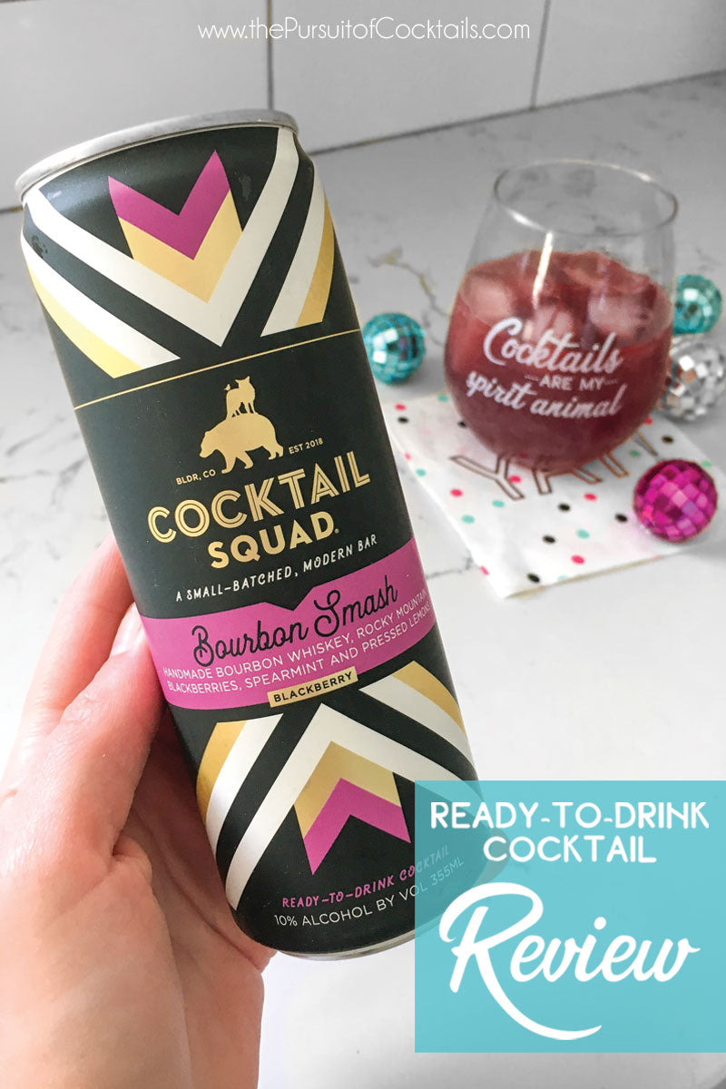 Cocktail Squad canned cocktail review by The Pursuit of Cocktails