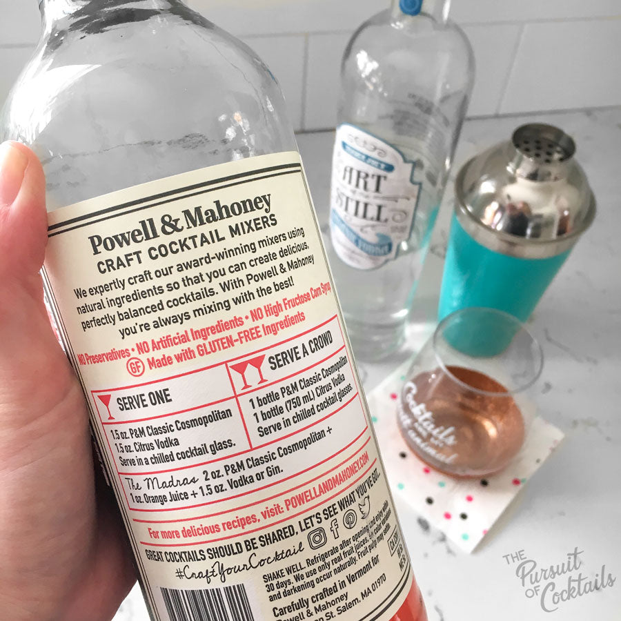 Powell & Mahoney craft cocktail mix review