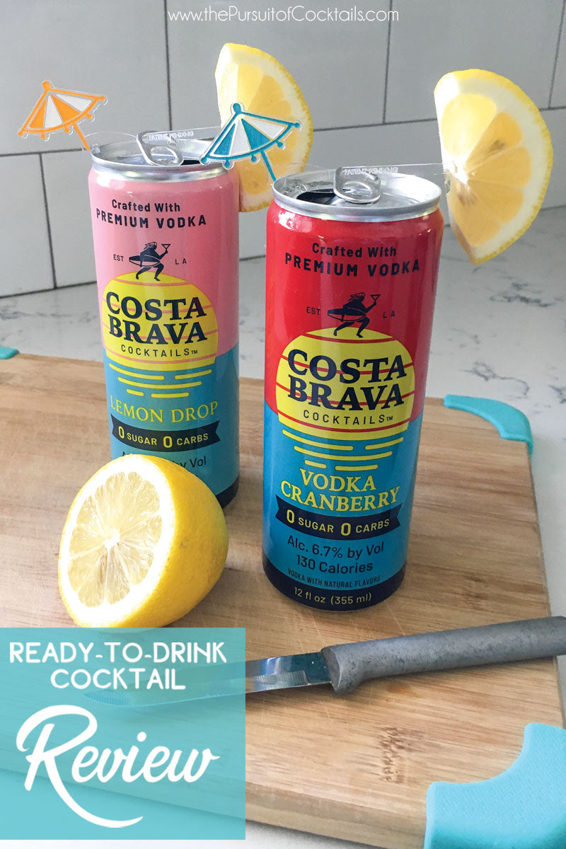 Costa Brava canned cocktail review by The Pursuit of Cocktails