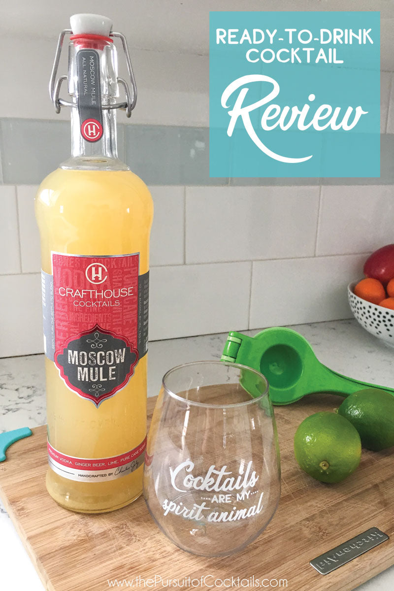  Crafthouse Cocktails Moscow Mule ready-to-drink cocktail review