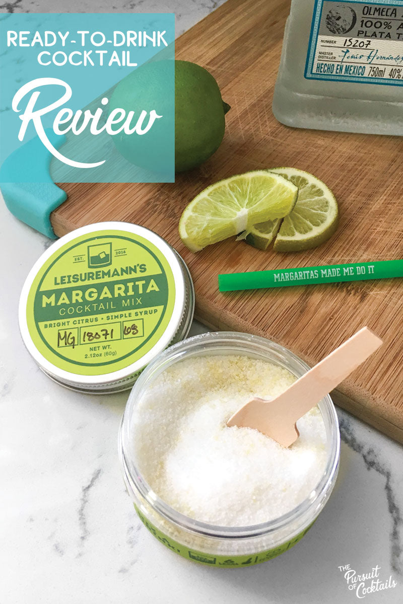 Cocktail mix review of Leisuremann's Margarita Mix poweder