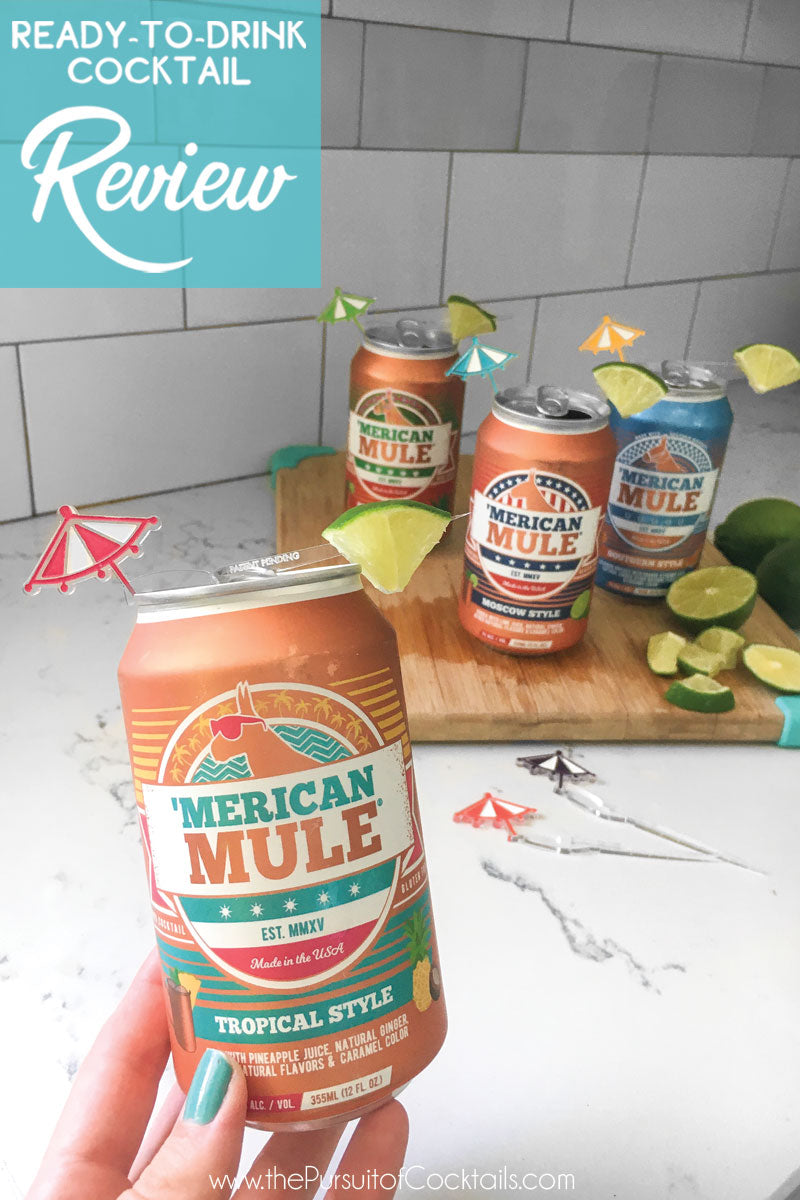 'Merican Mule canned cocktail review by The Pursuit of Cocktails