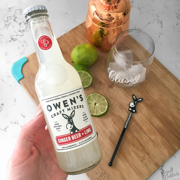 Owen's Craft Mixer in Ginger Beer + Lime