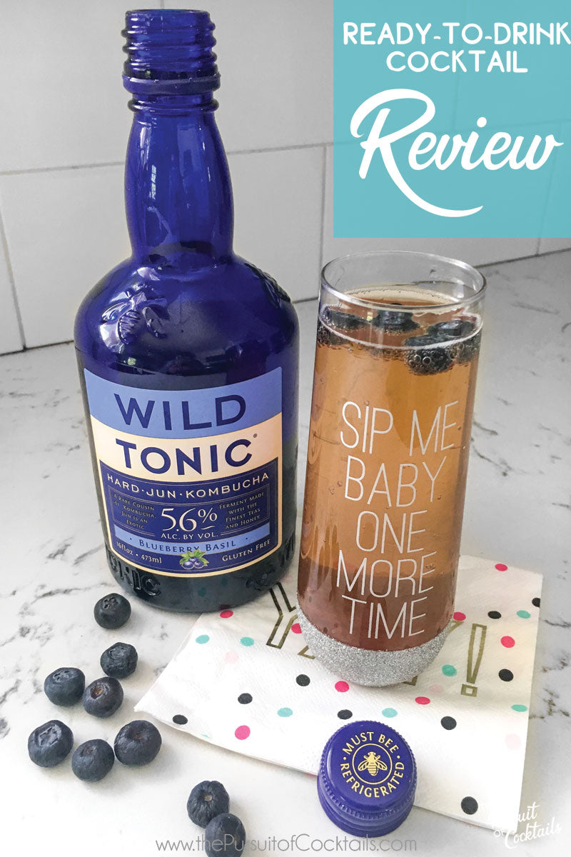Wild Tonic hard kombucha ready to drink cocktail review