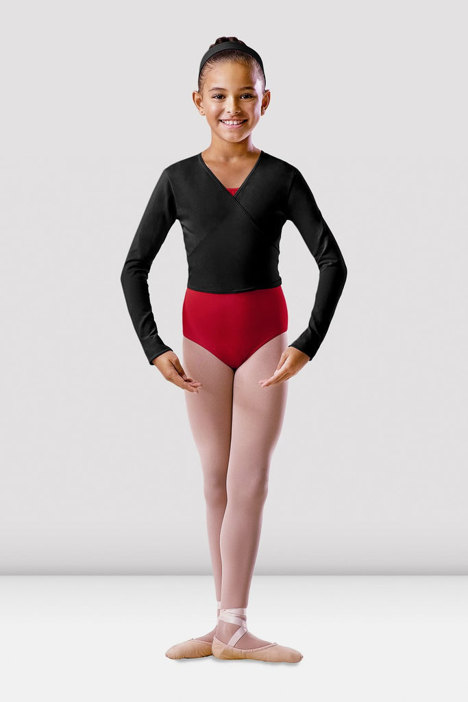 Cache-cœur Top de Danse CZ6506 Bloch Fille - CONFI DANSE