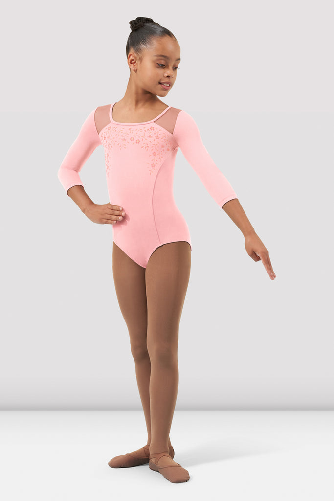 Maillot de ballet para adultas y niñas con cortes