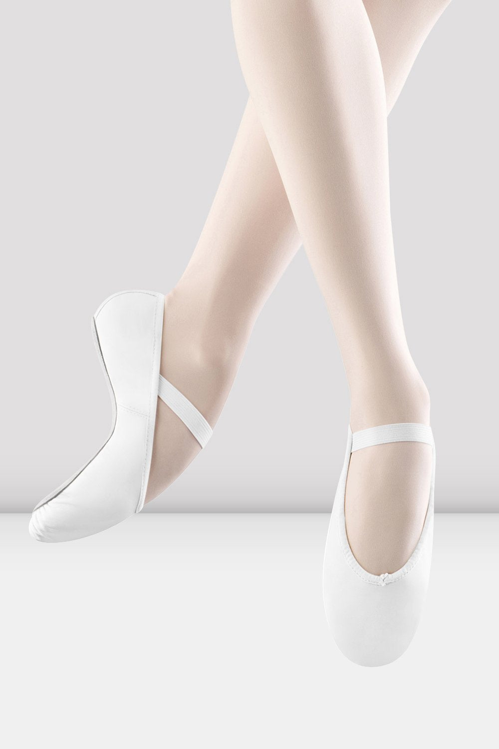 Zapatillas de ballet de cuero Arise para mujer, blancas | BLOCH – BLOCH Dance EU