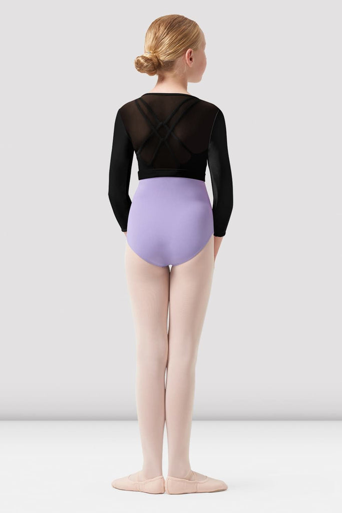 Ladies Remi Mesh Long Sleeve Top, Black – BLOCH Dance US