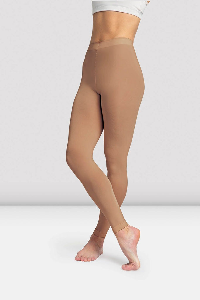 Ladies Contoursoft Footless Tights, Pink