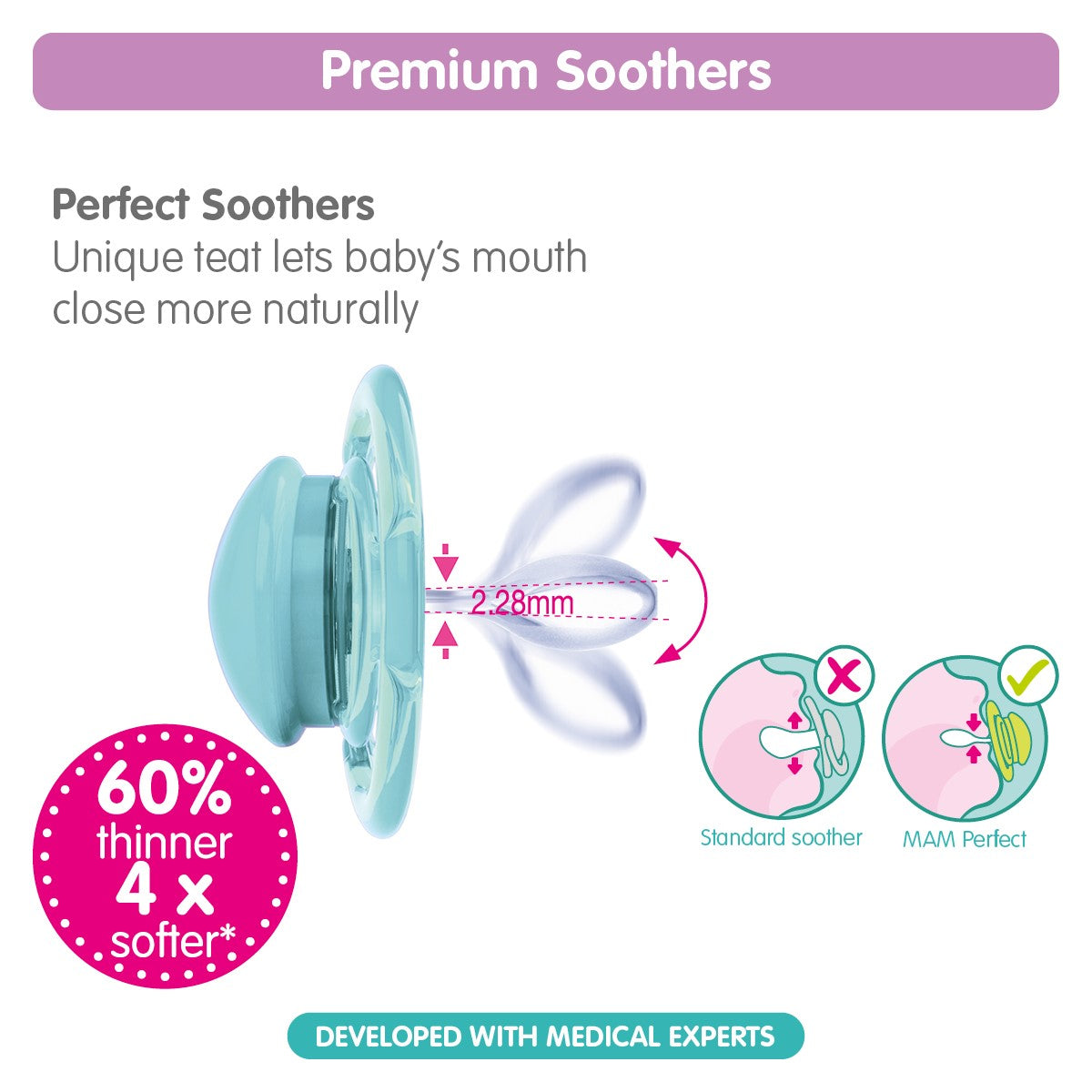 mam perfect soother