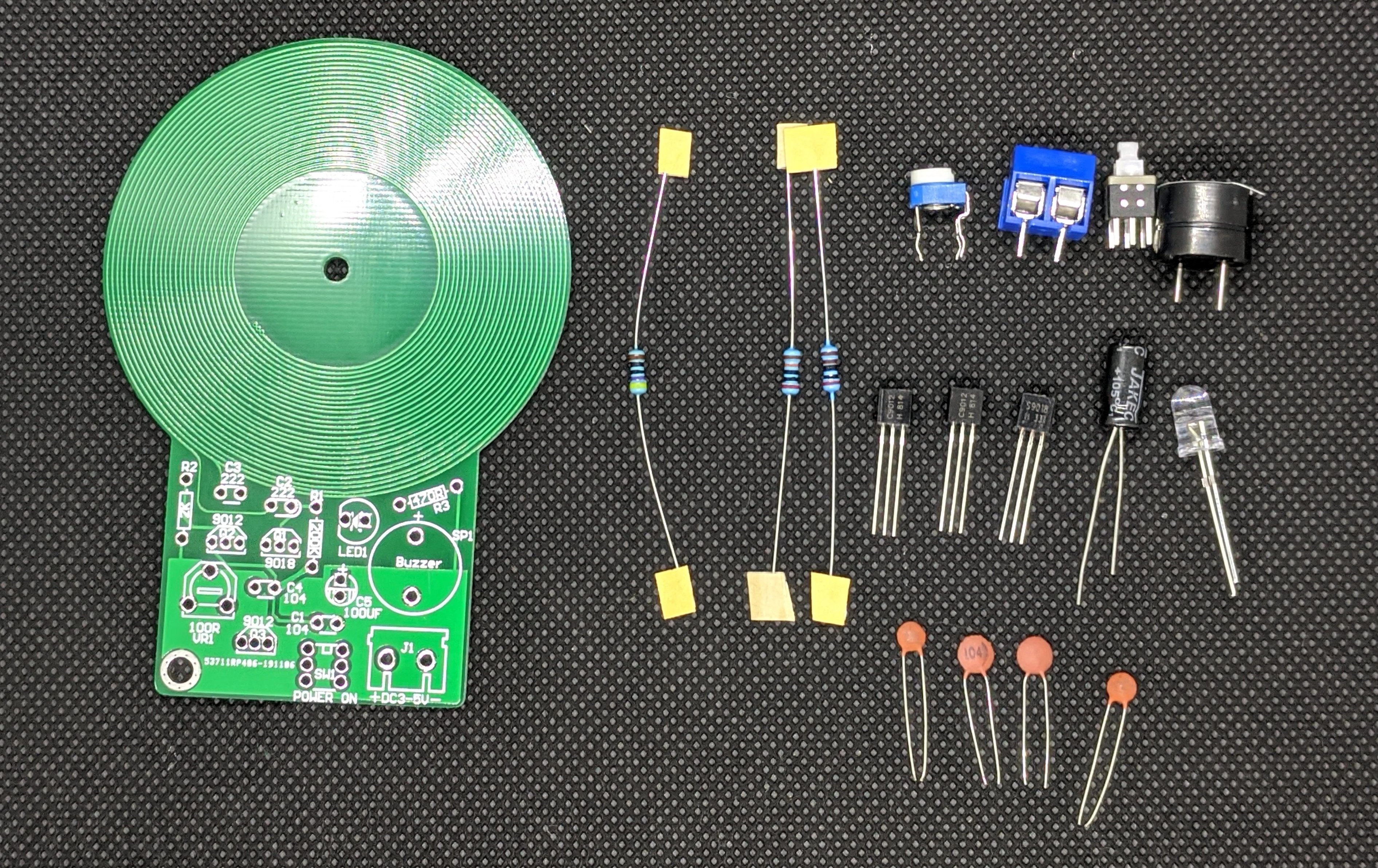 Metal Detector Diy Electronic Kit Circuit Pop