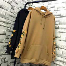 golden roses hoodie