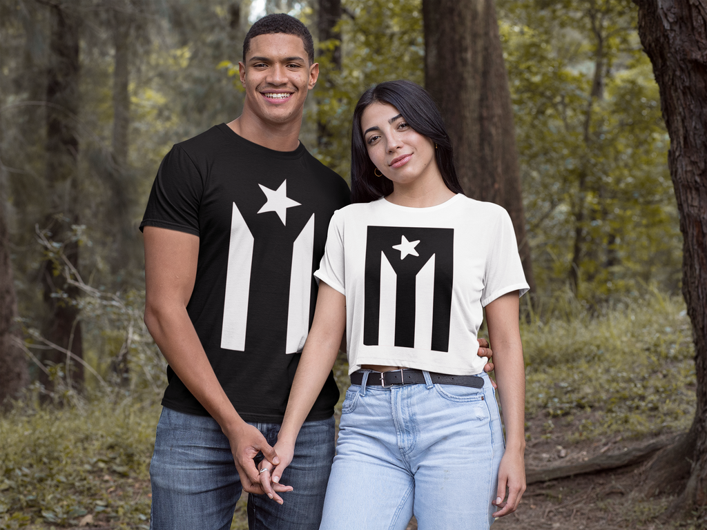 Puerto Rico Flag Fitted T-shirt, Toplevel Sportswear