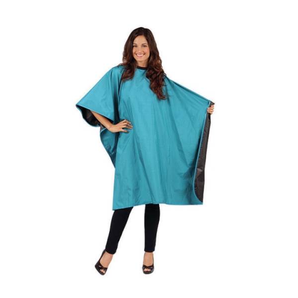 Betty Dain Reversi All Purpose Chemical Cape - Blue / Black