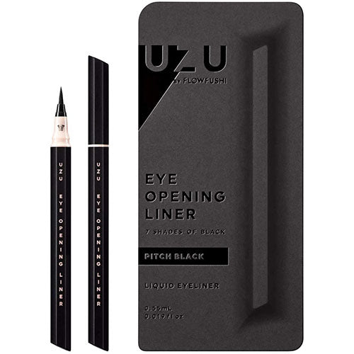 UZU By Flowfushi Eye Opening Liner 7 Shades Of Black - Matte