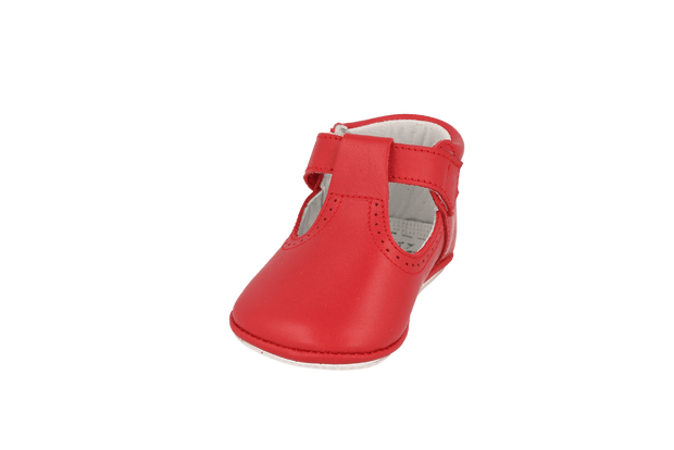 Santiago T-Bar in Tomato Leather