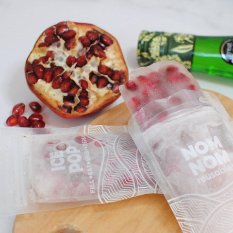 pomegranate Ice Pops