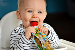 nom nom kids refillable food pouch 7 months baby weaning