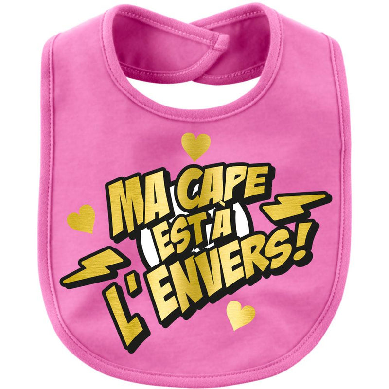 Bavoir Bebe Fille Super Hero Bebe Geek Petitdemon