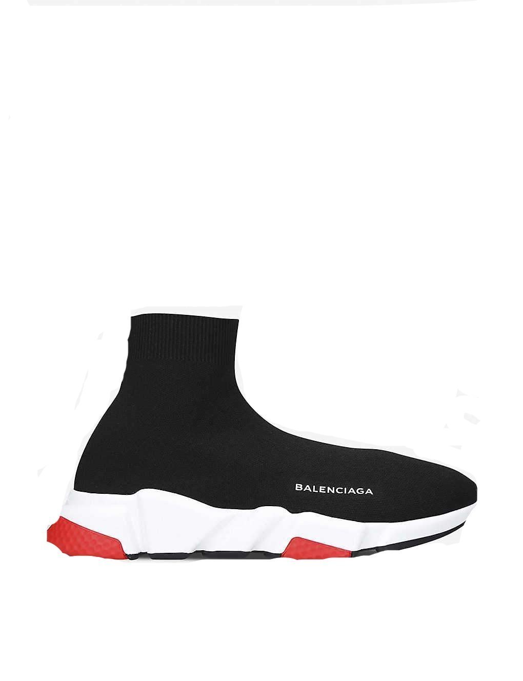 balenciaga noire et rouge