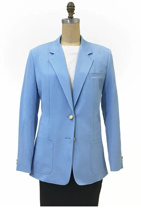 Executive Apparel Ultralux Women's Carolina Blue Blazer Jacket