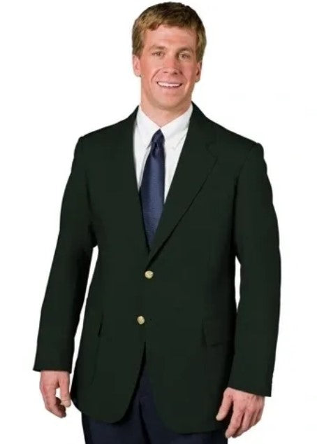 Executive Apparel Ultralux Men's Hunter Green Blazer Jacket