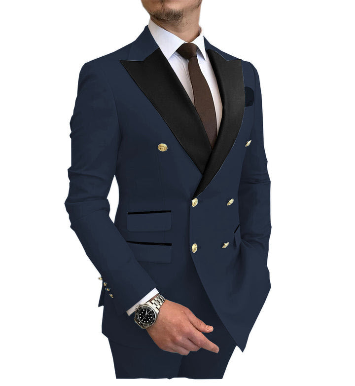 Double Breasted Tuxedo - Double Breasted Suit  - 