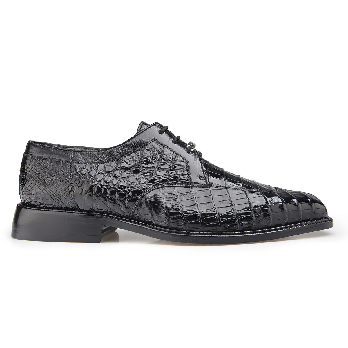 Mens Black Crocodile Dress Shoes – alligatorwarehouse