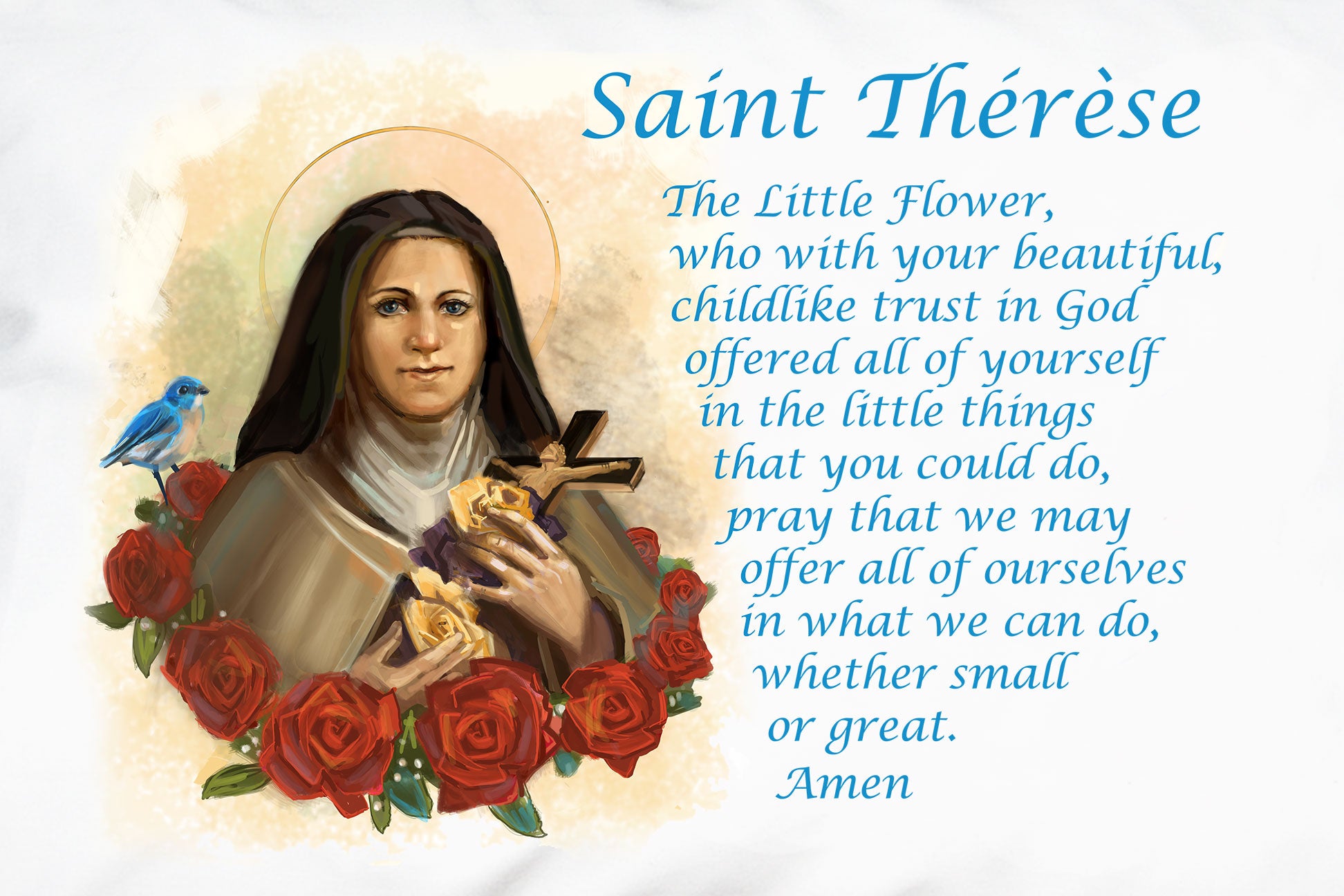 st therese the little flower prayer