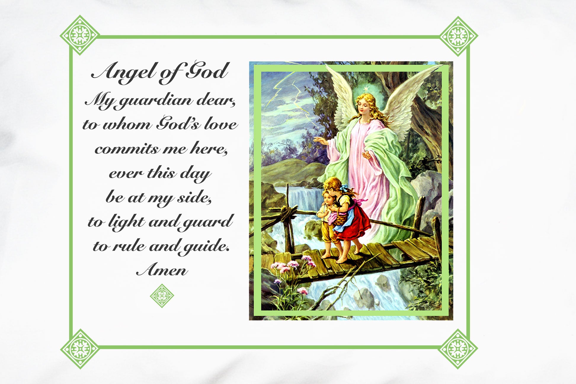 my guardian angel prayer