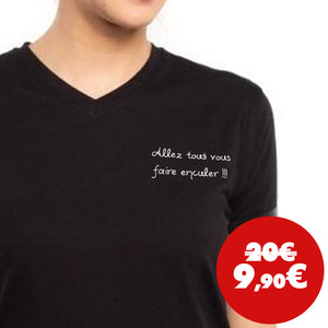 T-shirt Femme BIGARD "Allez tous vous faire enc*ler"